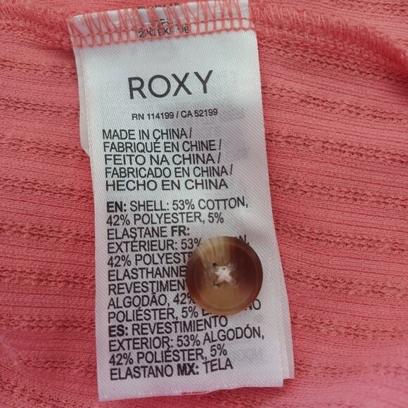 Roxy Sandy Hills Ribbed Mini Dress S - Picture 13 of 13